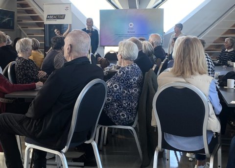 Velheppnað virkniþing eldri bæjarbúa