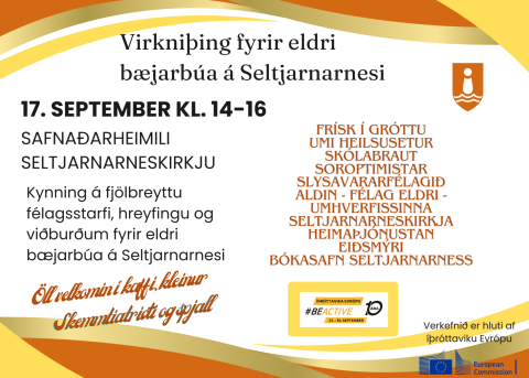 Virkniþing fyrir eldri bæjarbúa